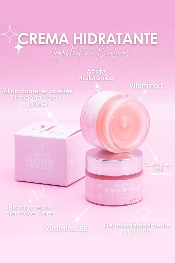 Crema Hidratación Profunda Miss Beauty